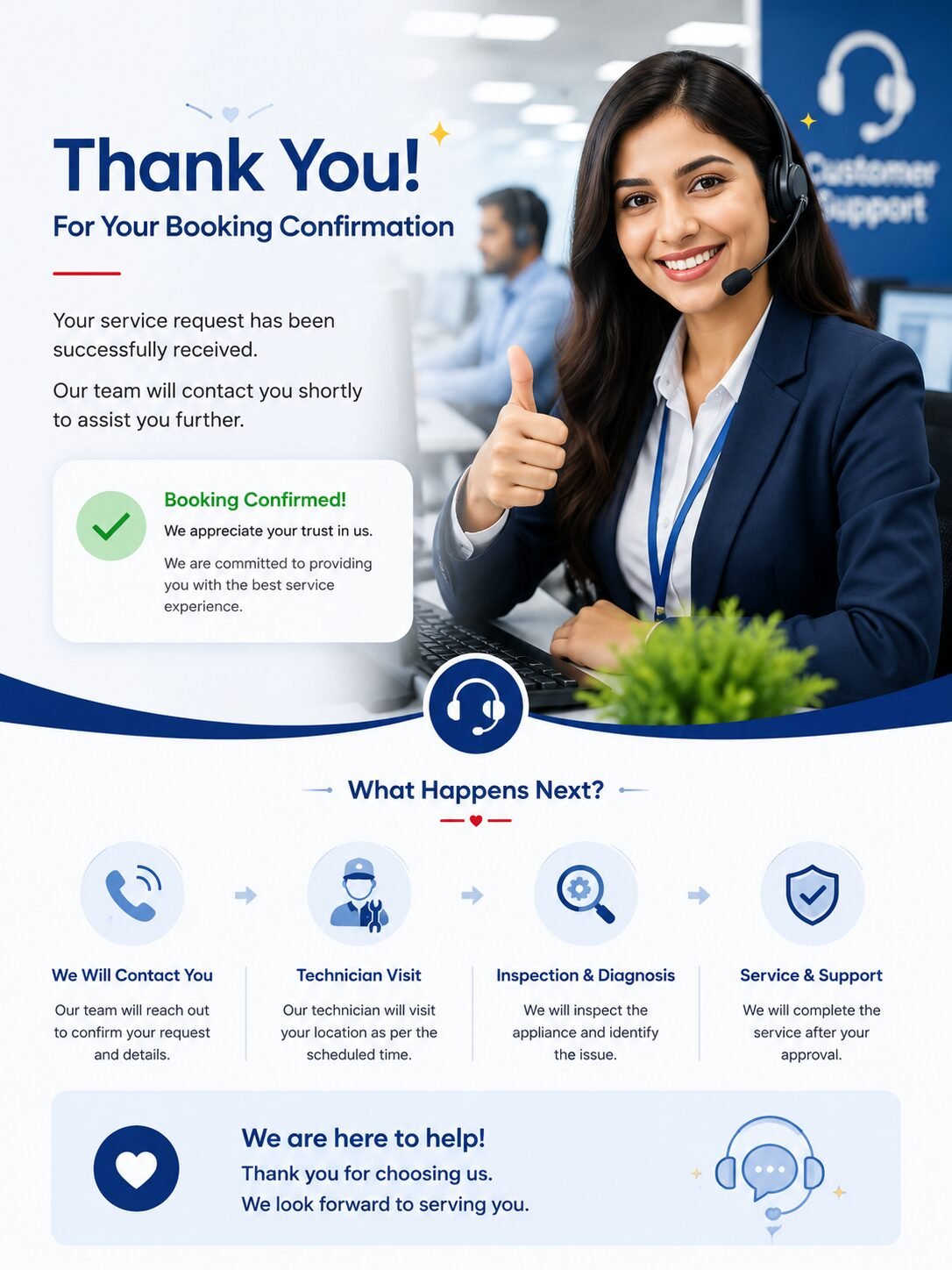 Thank You Booking
